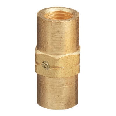 Inert Arc Hose Couplers, Brass, B-Size, Female/Female, LH to LH