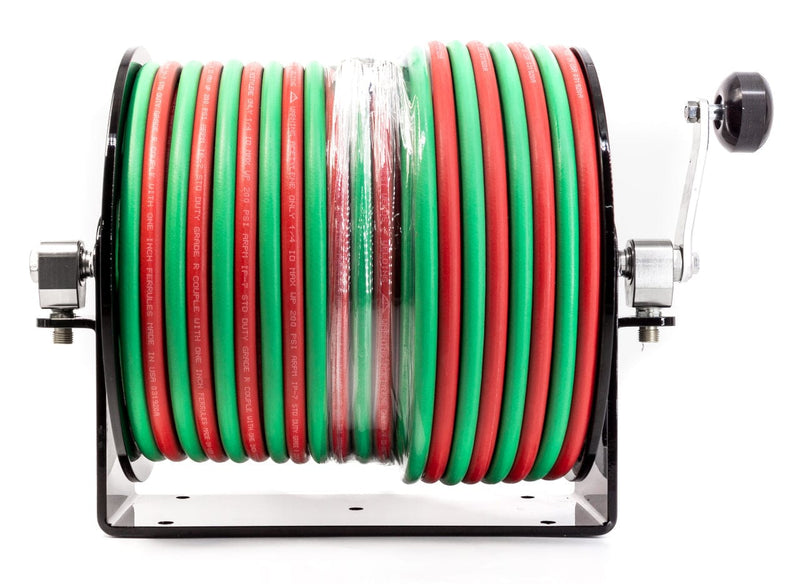 Load image into Gallery viewer, BadAssReels Black 8 Slot Torch Hose Reel