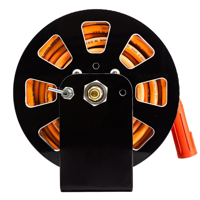 Load image into Gallery viewer, BadAssReels 8 Slot Black Welding Cable Reel