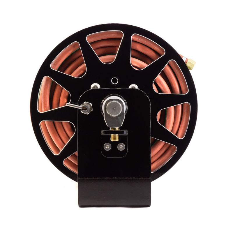 Load image into Gallery viewer, BadAssReels Independence Hose Reel Black