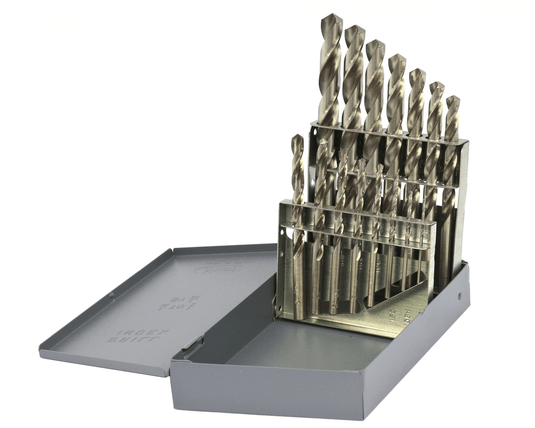 15PC DRILL BIT SET 1/16-1/2 BY 32nds200B15@weldshopsupply
