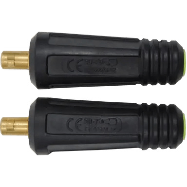 CCD5070M Dinse Connector 50 MM Male 1/0 2/0 Capacity