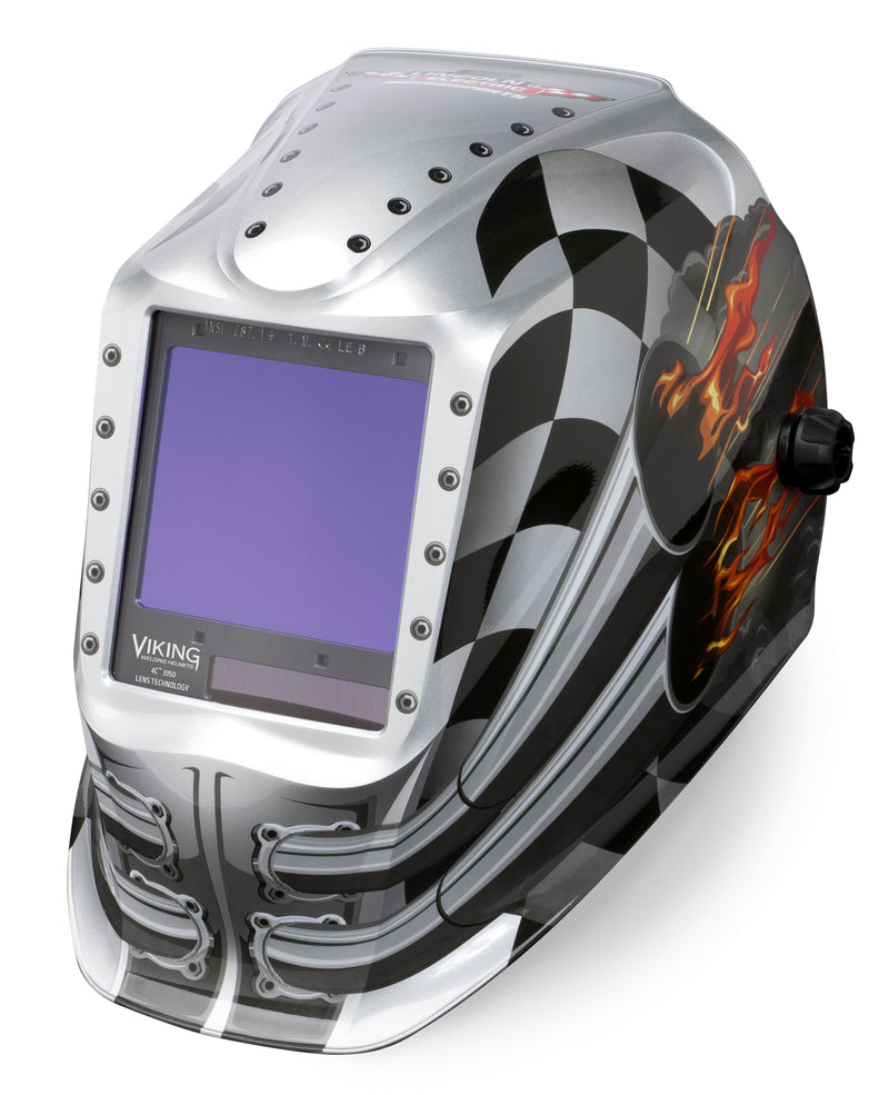 Load image into Gallery viewer, Lincoln K3100-4 Viking™ 3350 Motorhead™ Welding Helmet
