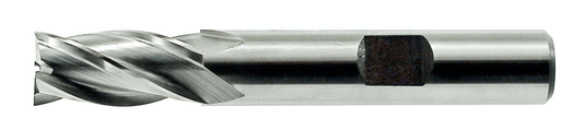 9/16, Four Flute Single End End-Mill 1/2" Shank51A136B@weldshopsupply