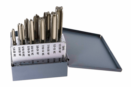 10PC TAP SET 1/4-20 THRU 1/2-20 SERIES 2000 TAPS2000A10@weldshopsupply