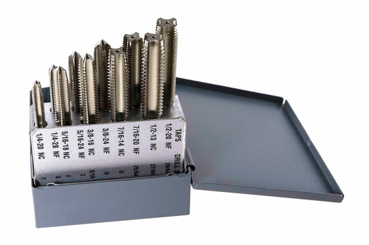 10PC TAP SET 1/4-20 THRU 1/2-20 SERIES 2000 TAPS2000A10@weldshopsupply