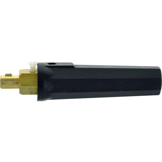 CK Worldwide | Dinse Connector - (Gas Through) (SL2-25M) SafeLoc Male Dinse 25M (3/8