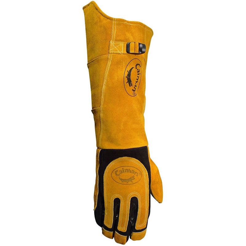 Load image into Gallery viewer, Caiman 1878 -21in Deerskin FR Insulated MIG/Stick Welding Gloves
