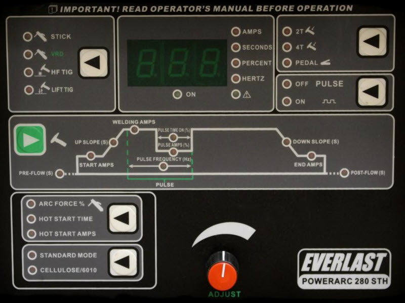 Load image into Gallery viewer, Everlast PowerArc 280STH Stick/TIG Welder PA-280STH
