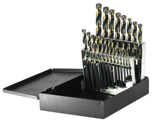 21PC DRILL BIT SET 1/16-3/8 BY 64ths400F21@weldshopsupply