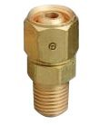 Brass Hose Adaptors, Male/Female Swivel, B-Size, LH