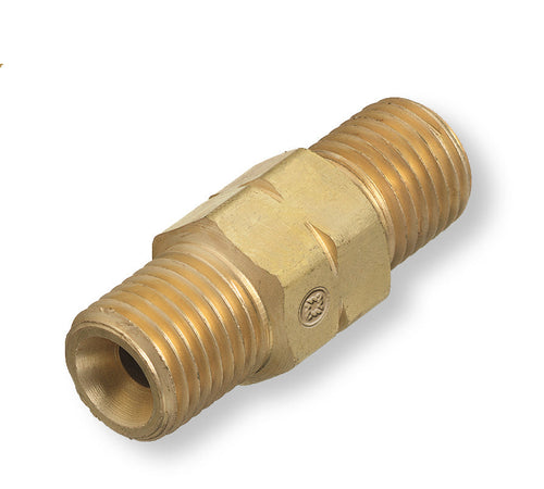 Hose Couplers, 200 psi, Brass, B-Size, Acetylene/Fuel Gases