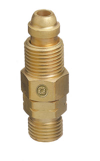 Thumbnail for Inert Arc Hose & Torch Adaptor, 200 psi, Brass, B-Size RH Male x CGA-02 9/16 in-18 RH Male