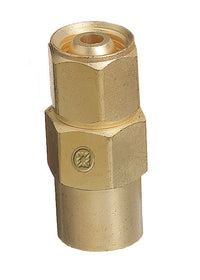 Thumbnail for Inert Arc Hose & Torch Adaptor, Brass, Straight, Female/Female, RH to RH