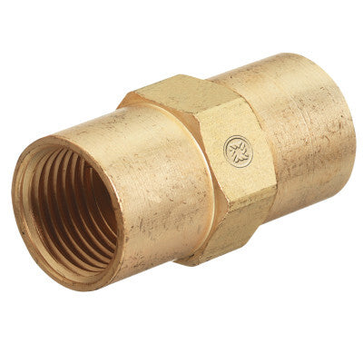 Inert Arc Hose Couplers, Brass, B-Size, Female/Female, RH