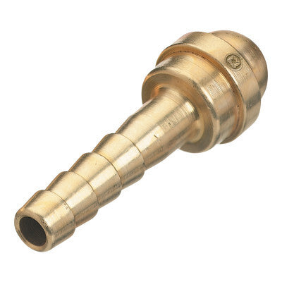 Barbed Hose Nipple, 200 psig, Brass, 3/4 in Hose ID