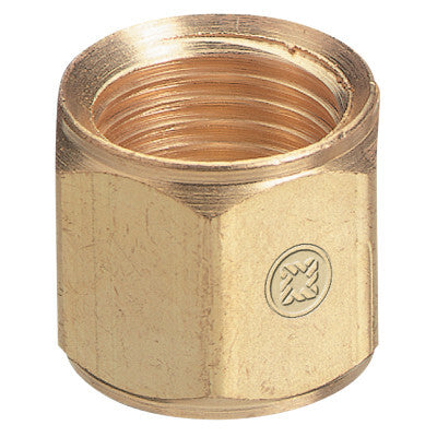 Hose Nut, 200 psig, Brass, D-Size, Oxygen