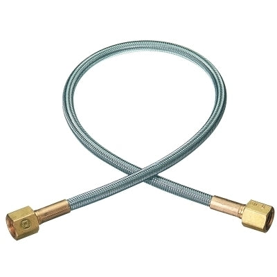 Flexible Pigtails, 3,000 psi, Brass, Male, RH, 24 in