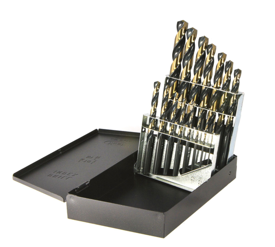 15PC HD DRILL BIT SET 1/16-1/2 BY 32nds400HDE15@weldshopsupply