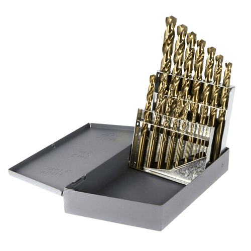 15PC IMPORT COLBALT DRILL SET 1/16-1/2 BY 32NDS500E15@weldshopsupply
