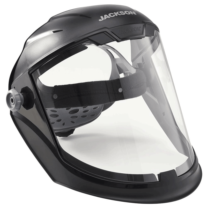 Load image into Gallery viewer, Maxview™ Series Face Shield - Ratcheting - Chin and Side Guard - Polycarbonate - Clear - Uncoated14200@weldshopsupply
