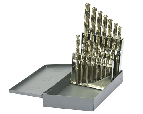 15PC LEFT HAND DRILL SET 1/16-1/2 BY 32nds200LH15@weldshopsupply