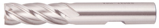 7.0, 4 Flute Single End End-Mill 3/8