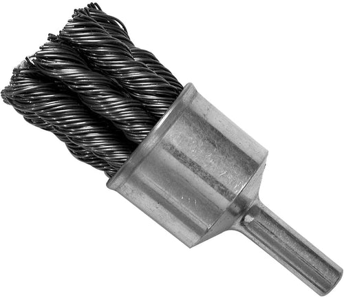 CGW 60130 3/4 KNOTTED END BRUSH .014 CARBON 1/4