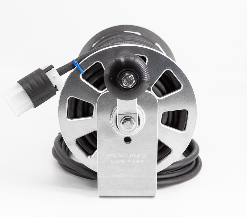 Load image into Gallery viewer, BadAssReels Mini 8 Slot Extension Cord Reel.
