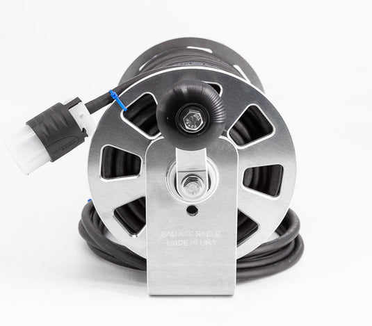 BadAssReels Mini 8 Slot Extension Cord Reel.