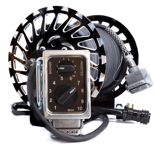 BadAssReels Cyclone Remote Reel Lincoln 300D - 200D- SAE 300HE - 4 Wire Remote Reel