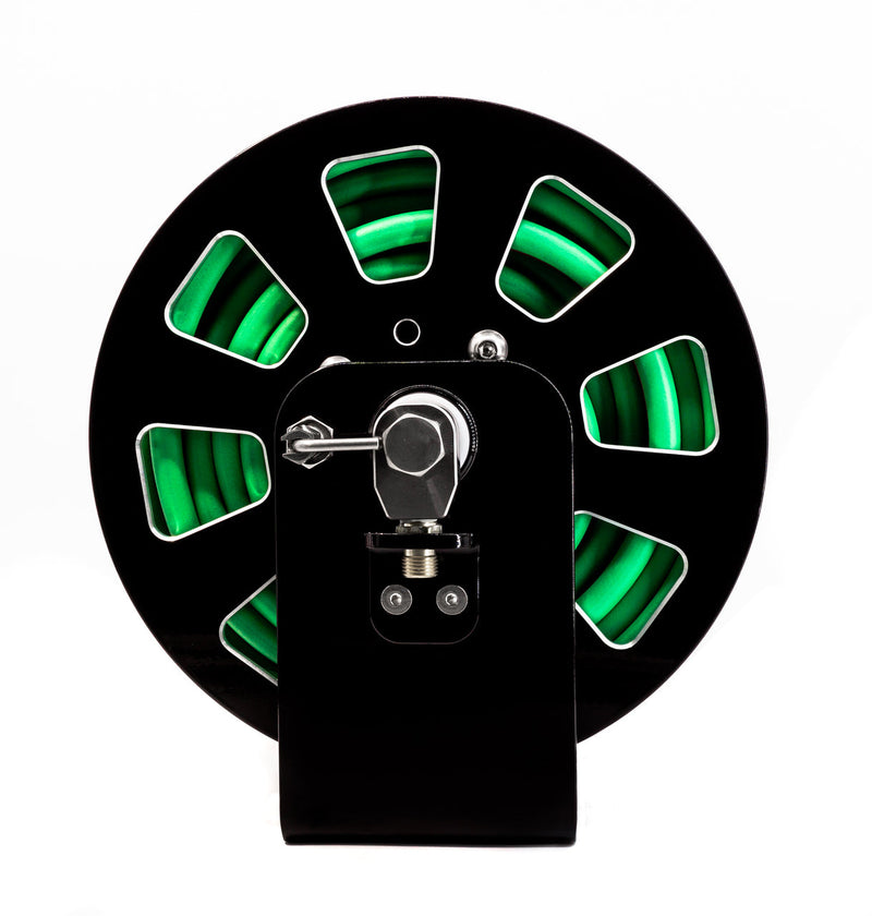 Load image into Gallery viewer, BadAssReels Black 8 Slot Torch Hose Reel
