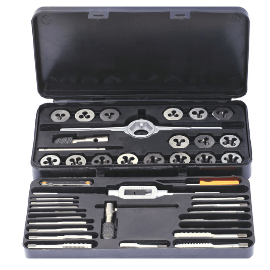 Metric Carbon Tap & Die Set 36pc2800C36@weldshopsupply