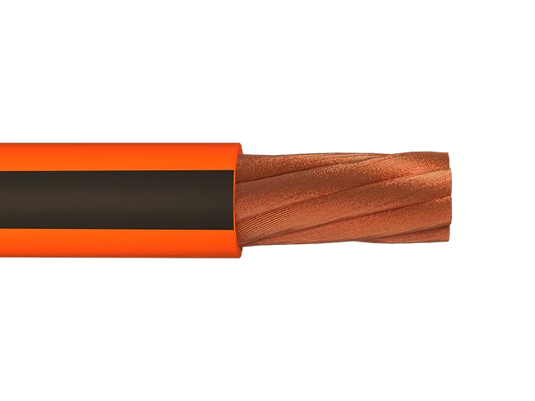 Ultraflex Welding Cable Orange and Black Stripe