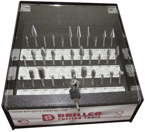 DISPLAY, Bur 99 PC SINGLE CUT70S099SC@weldshopsupply