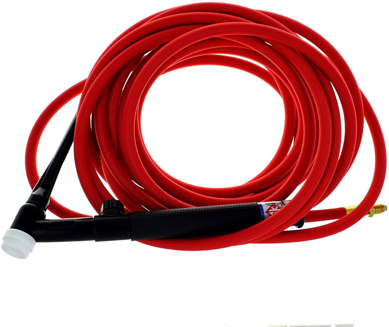 Load image into Gallery viewer, CK Worldwide | TIG Torch #17 Style w/ gas valve - (CK17V-25-RSF FX) W/ 25ft. Super Flex hose
