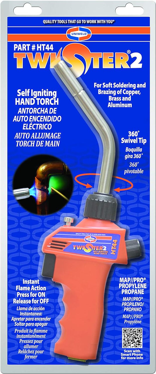 Uniweld HT44 Twister 2 Self Igniting Hand Torch