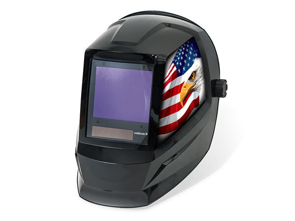 Load image into Gallery viewer, Weldcote Ultra-View Plus Eagle Auto-Darkening Welding Helmet True Color
