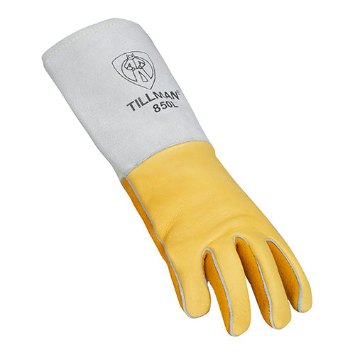 Load image into Gallery viewer, Tillman 850 Top Grain &amp; Rough Side Out Top Grain Elkskin Stick Welding Glove
