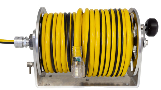 Mini 8 Slot – 100ft Extension Cord Reel, 12/3 SJTW