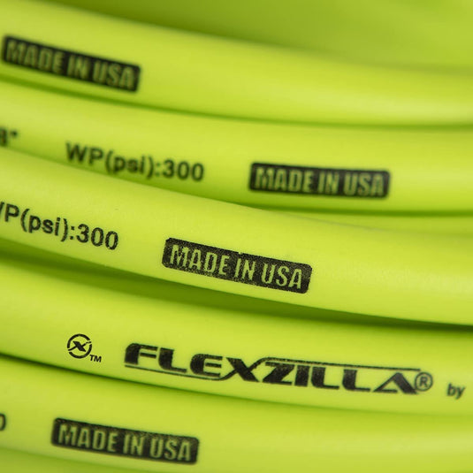 Flexzilla® Air Hose, 3/8" x 100', 1/4" MNPT Fittings