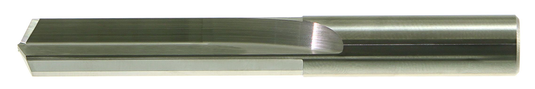 Solid Carbide #13 Straight Flute Drill with 140° Split Point for Precision in Difficult Materials