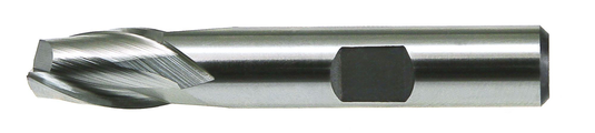 1-1/2, Two Flute Single End End-Mill 3/4