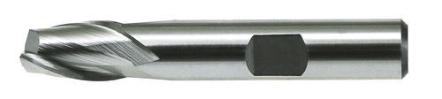 7/16, Two Flute Single End End-Mill 3/8