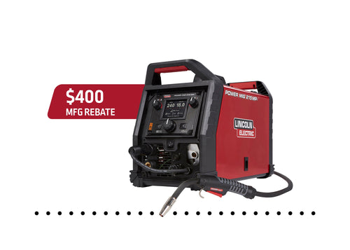 Lincoln Electric POWER MIG® 215 MPi™ Multi-Process Welder