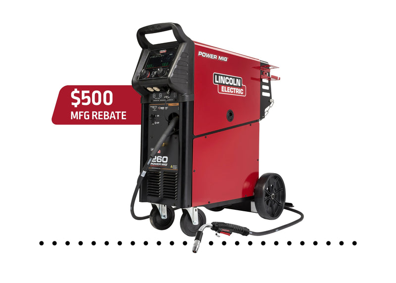 Load image into Gallery viewer, Lincoln Electric POWER MIG® 260 MIG Welder
