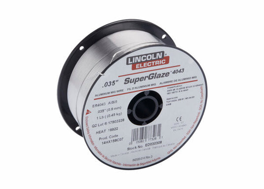 Lincoln SuperGlaze® 4043-0.035in 1lb Spool