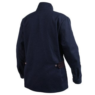 Load image into Gallery viewer, ANGELFIRE® WOMEN&#39;S FR COTTON WELDING JACKET, NAVY &amp; BLACK
