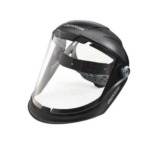 14200 Jackson Safety Maxview™ Face Shield, Ratcheting, Clear, Polycarbonate