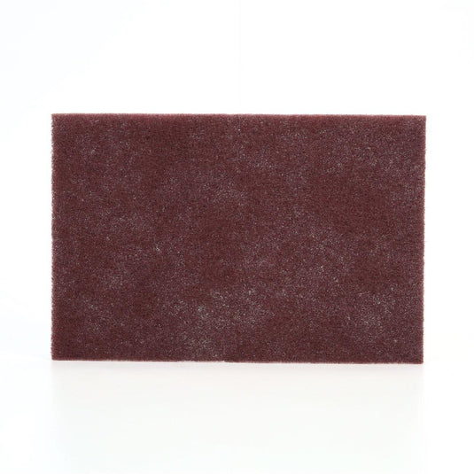 48011-04229 3M Scotch-Brite Hand Pads, 7447B, Maroon, 6"x 9"